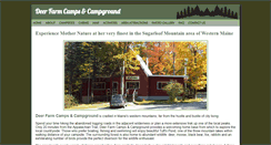Desktop Screenshot of deerfarmcamps.com